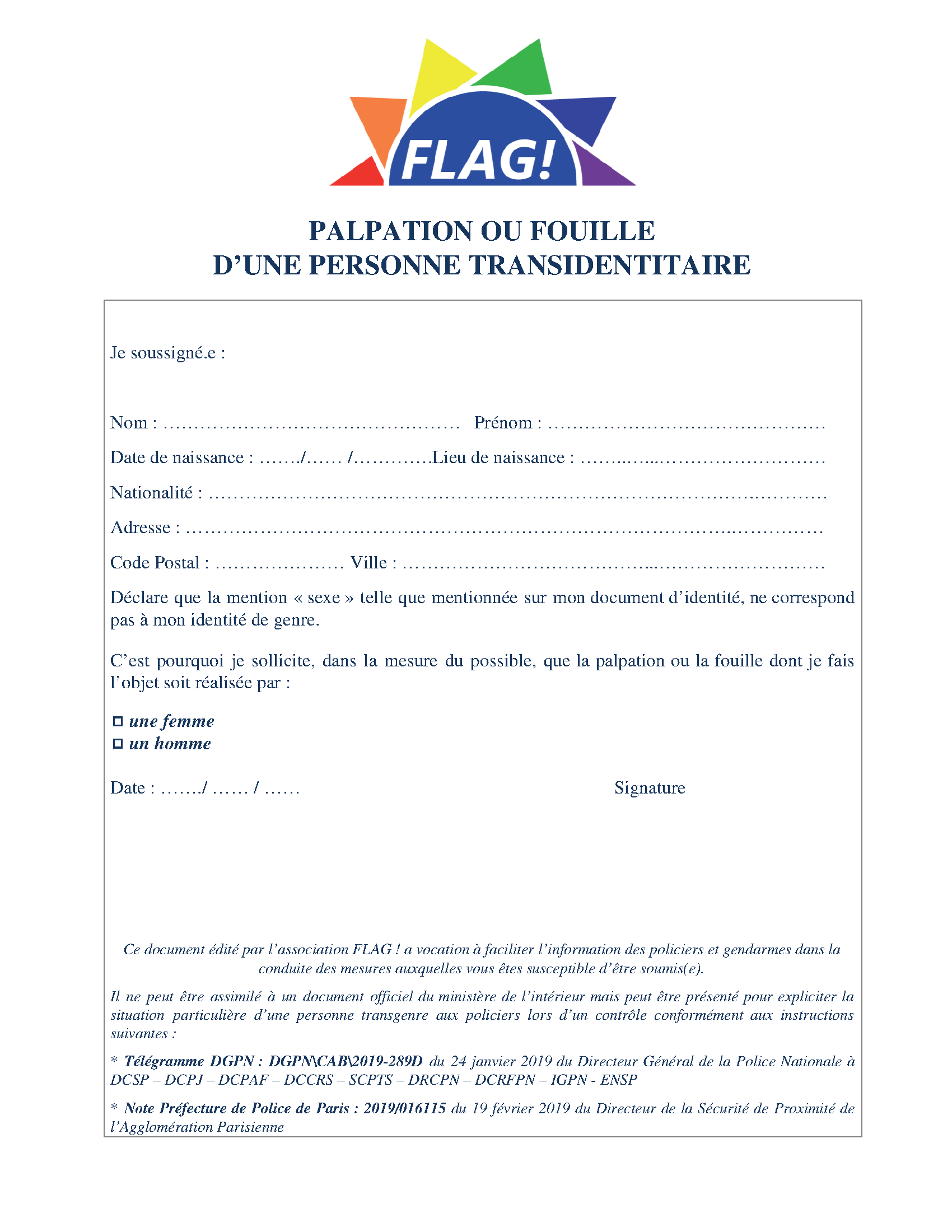 20191112 FLAG Formulaire palpation fouille V5