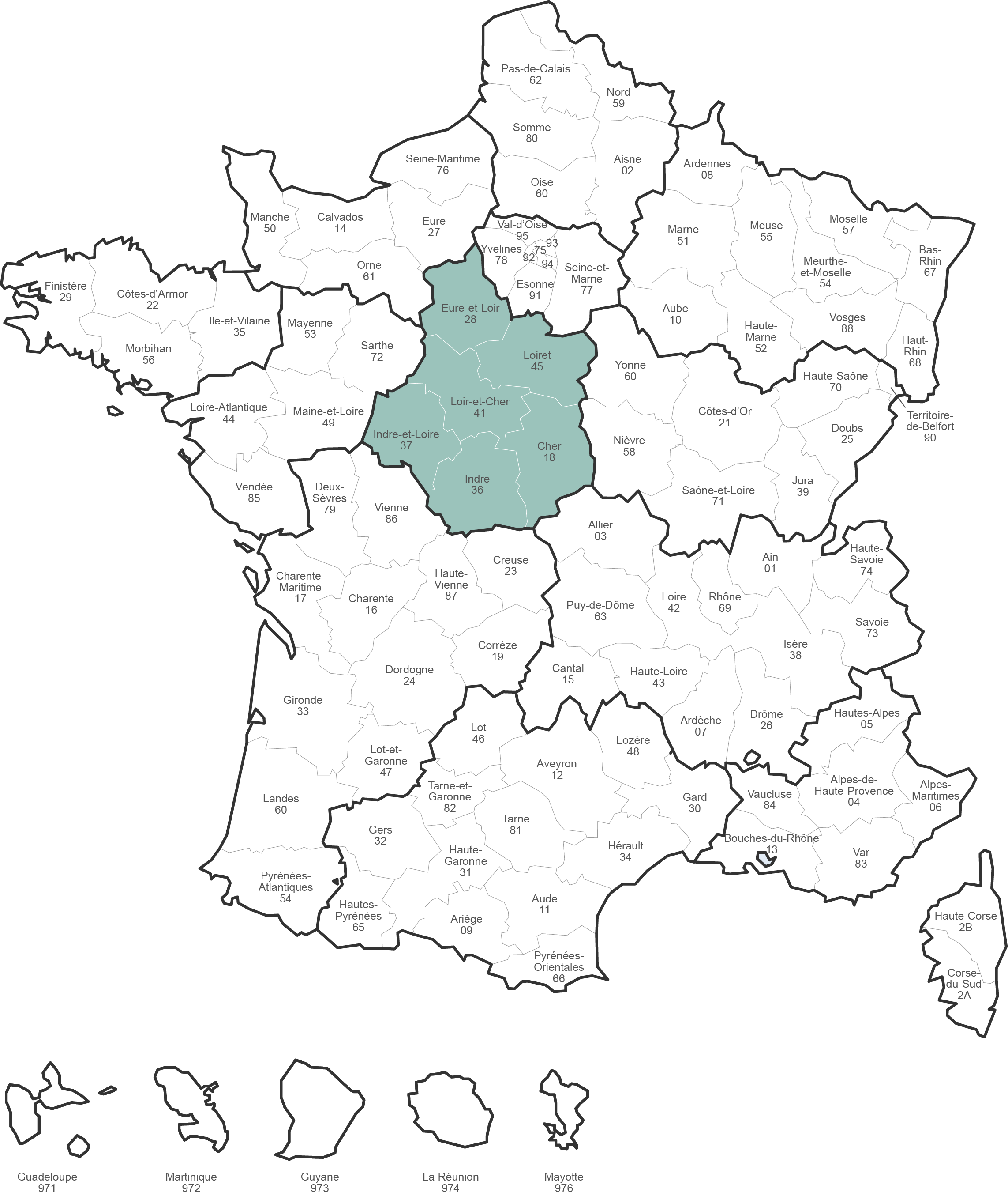 Délégation régionale - Centre-Val de Loire