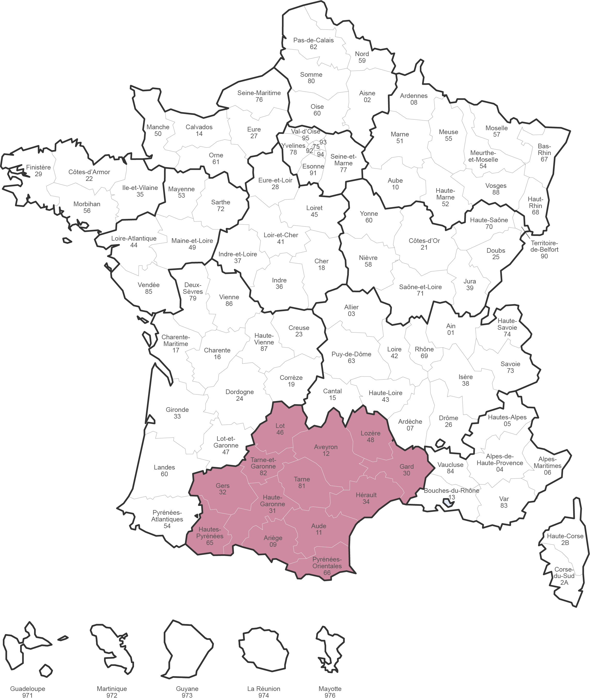 Délégation régionale : Occitanie