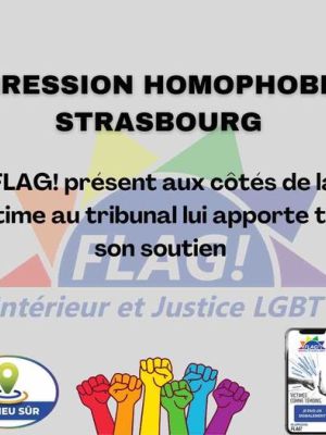 Communiqué - Agression homophobe à Strasbourg