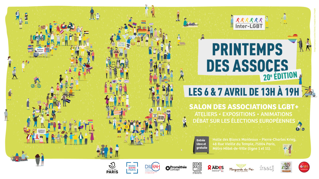 FLAG! au Printemps des assoces le samedi 6 avril 2019