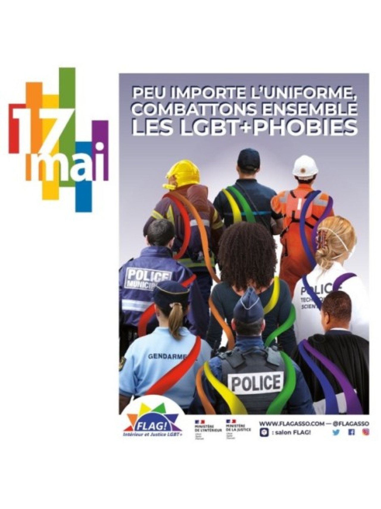 17 mai 2021 - Journée mondiale de lutte contre l’homophobie et la transphobie