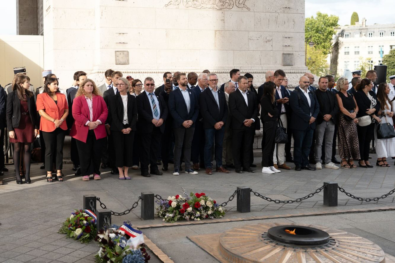 FLAG! présent au ravivage de la Flamme de l’Arc de Triomphe