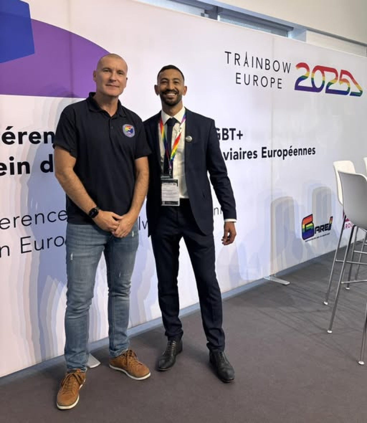 Rencontre entre l'European LGBT Police Association - EGPA et TRAINBOW Europe