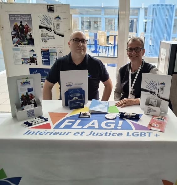 FLAG - Intérieur et Justice LGBT+ est à ENP Oissel.