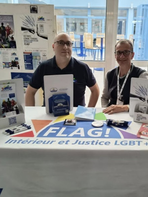 FLAG - Intérieur et Justice LGBT+ est à ENP Oissel.