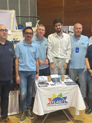 FLAG! participait au Forum de rentrée des sports LGBT à l’Espace des Blancs-Manteaux.