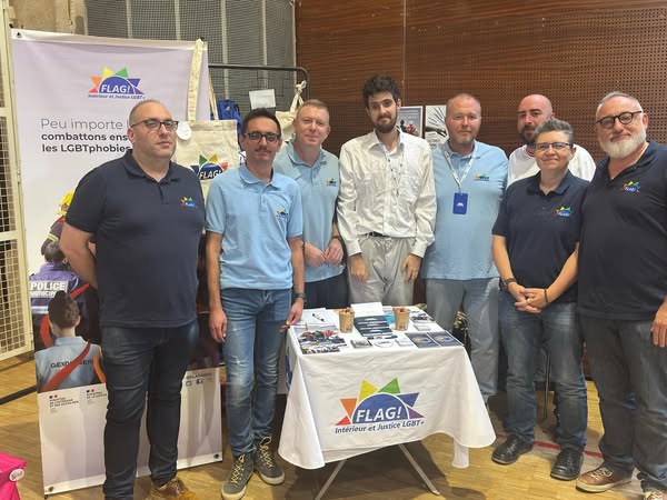 FLAG! participait au Forum de rentrée des sports LGBT à l’Espace des Blancs-Manteaux.