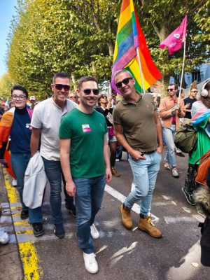 FLAG! Auvergne–Rhône–Alpes à la Pride de Chambéry