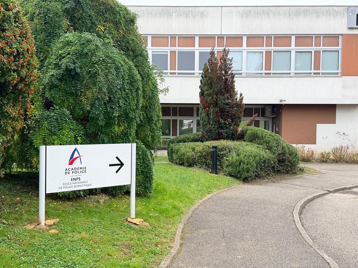 Lyon : rencontre des élèves de l’école nationale de police scientifique (ENPS)