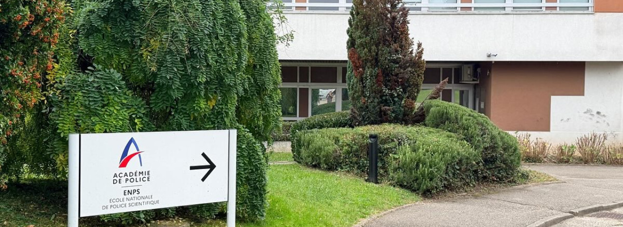 Lyon : rencontre des élèves de l’école nationale de police scientifique (ENPS)