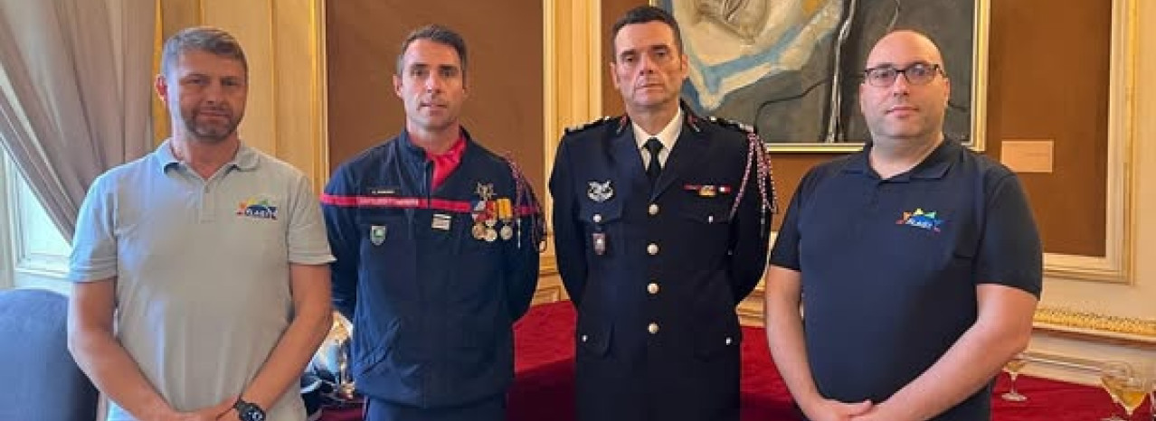 Rouen – 20 septembre 2025 : FLAG! a eu l’honneur d’être conviée par le SDIS76 