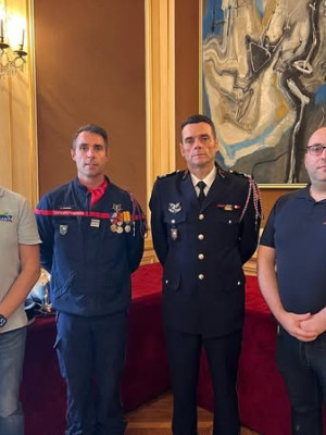 Rouen – 20 septembre 2025 : FLAG! a eu l’honneur d’être conviée par le SDIS76 