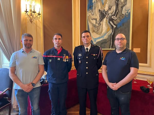 Rouen – 20 septembre 2025 : FLAG! a eu l’honneur d’être conviée par le SDIS76 